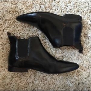 Madewell Nico Learher Booties